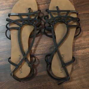 Volcom Strappy Sandals with Back Clasp